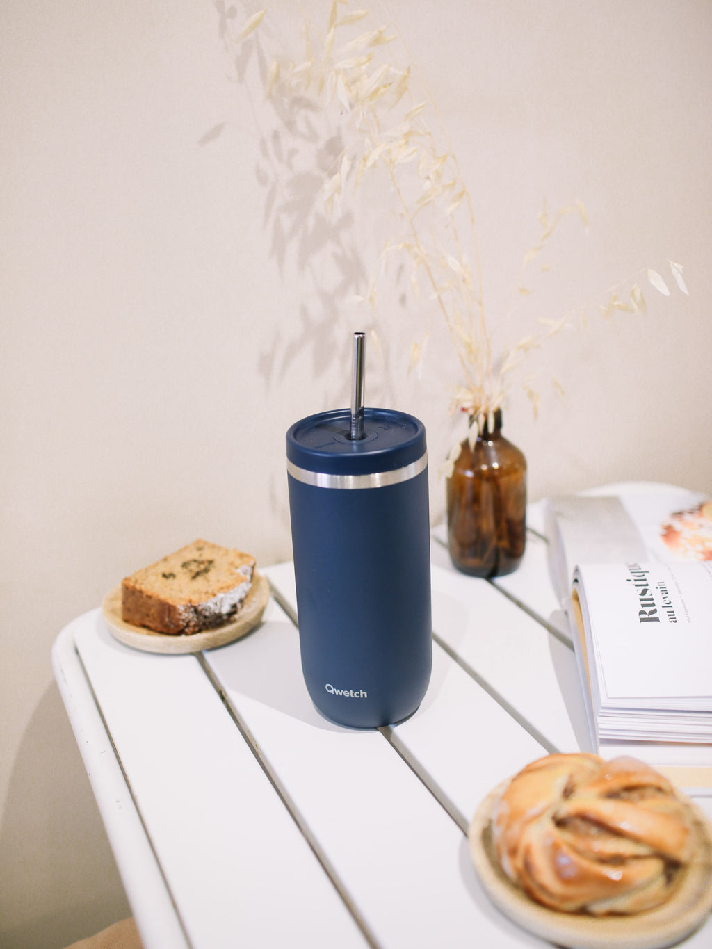 Insulated Cold Cup - Matt Navy Blue