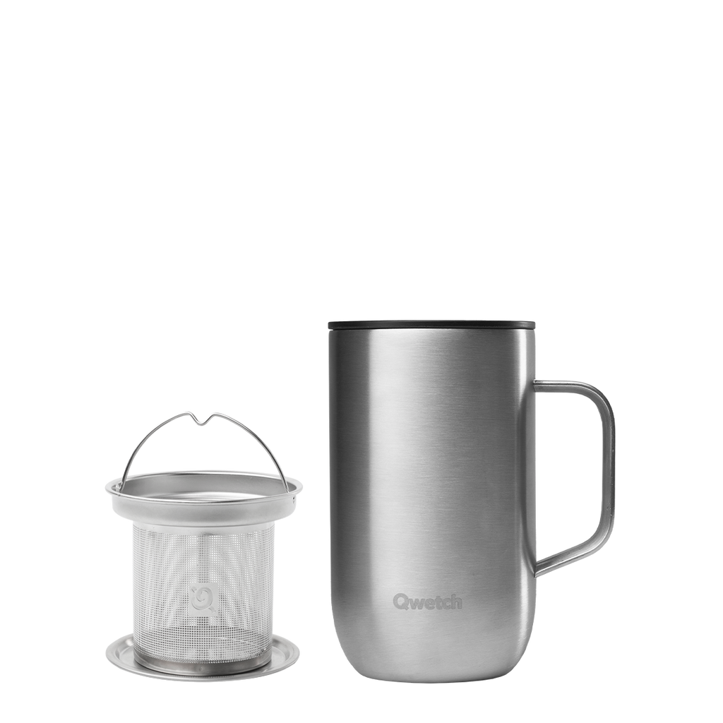 Mug Tisanière isotherme - Inox