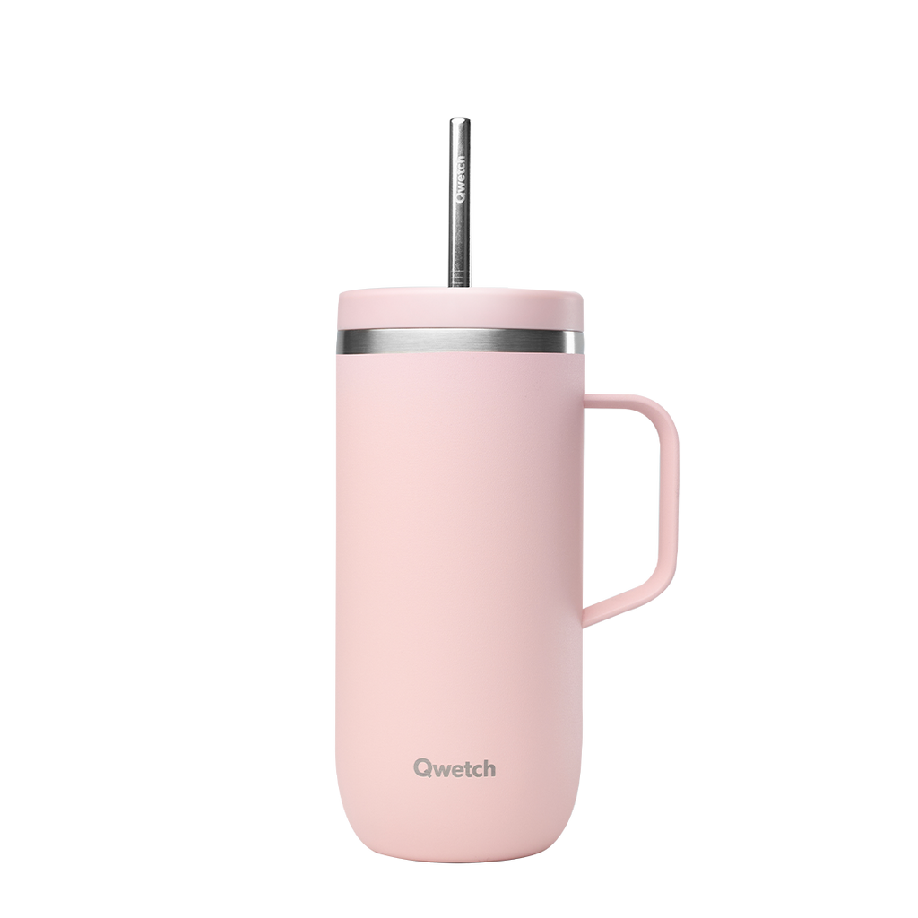 Cold Cup isotherme avec Anse - Pastel Rose