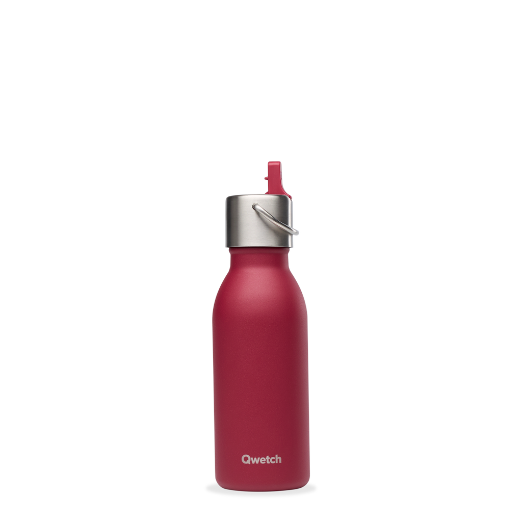 Qwetch - Botella Isotérmica Originals - Hanami Rojo 500ml - Botella Nómada  de Acero Inoxidable - 24h Frío y 12h Caliente - Impermeable, Libre de BPA y  Reutilizable : : Hogar y cocina