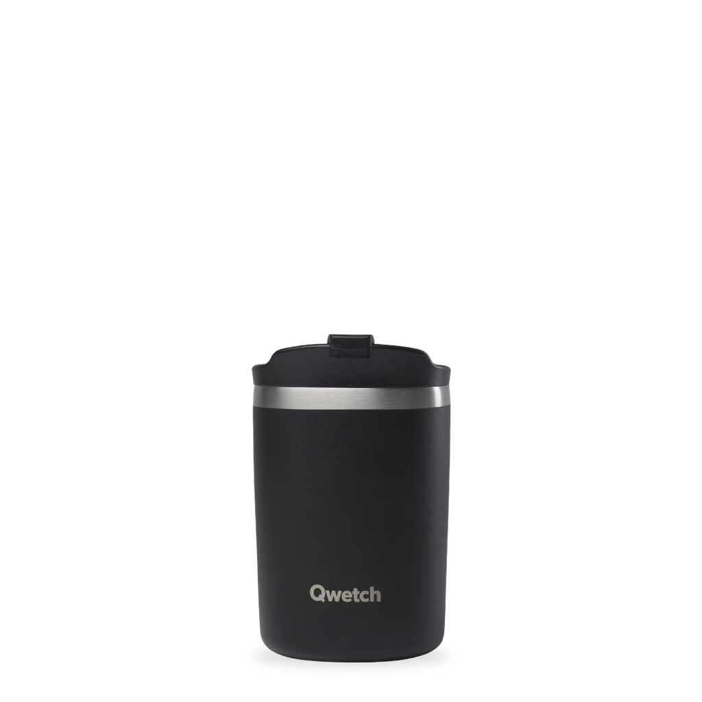 Insulated Travel Mug - Matt Black