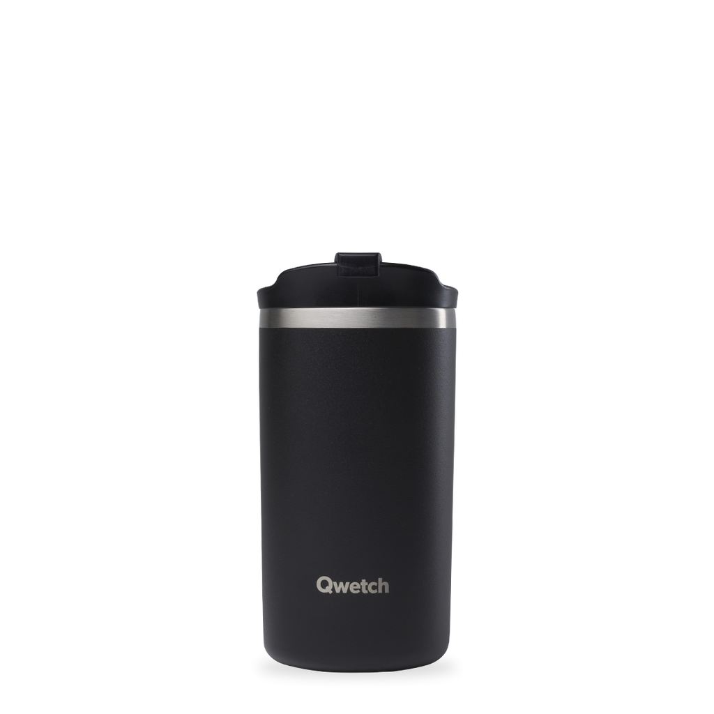 Insulated Travel Mug - Matt Black