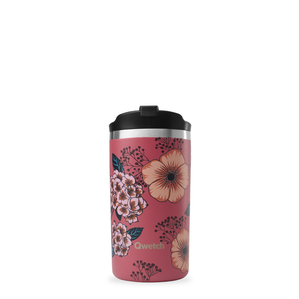 Insulated Travel Mug - Anemones