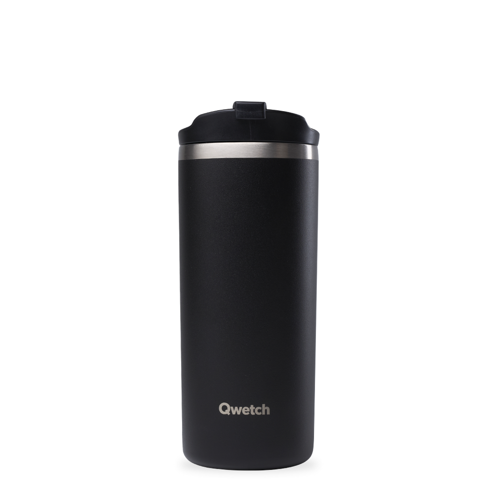 Insulated Travel Mug - Matt Black