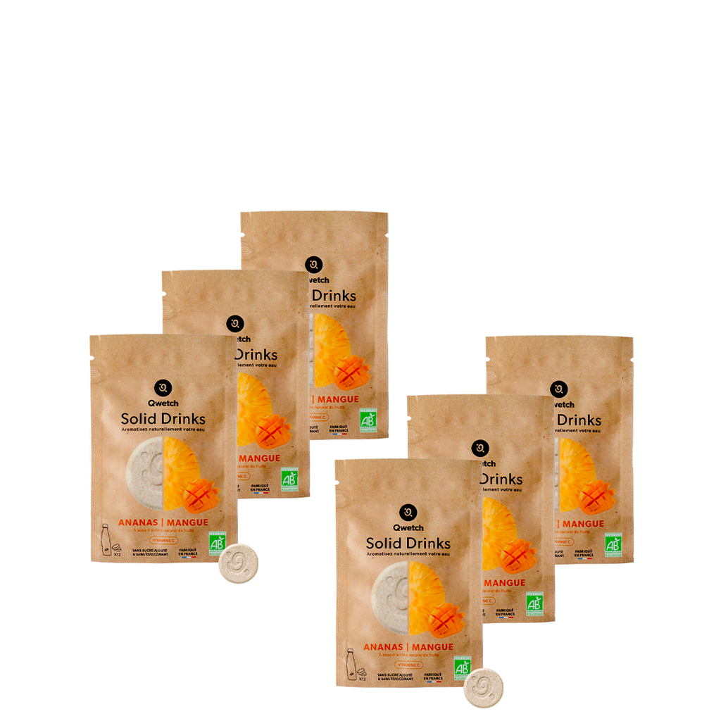 Kit Recharge Solid Drinks - Ananas Mangue