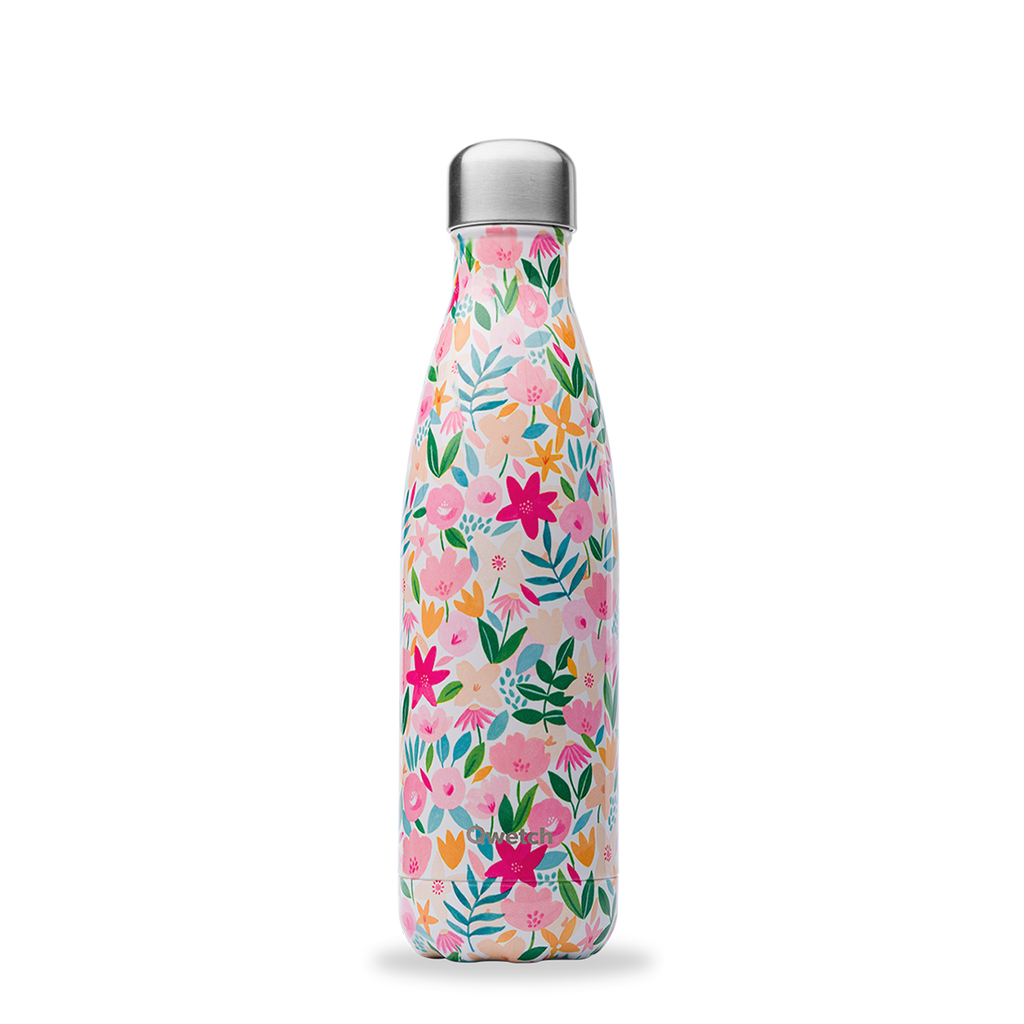 Bouteille isotherme inox flora 1L