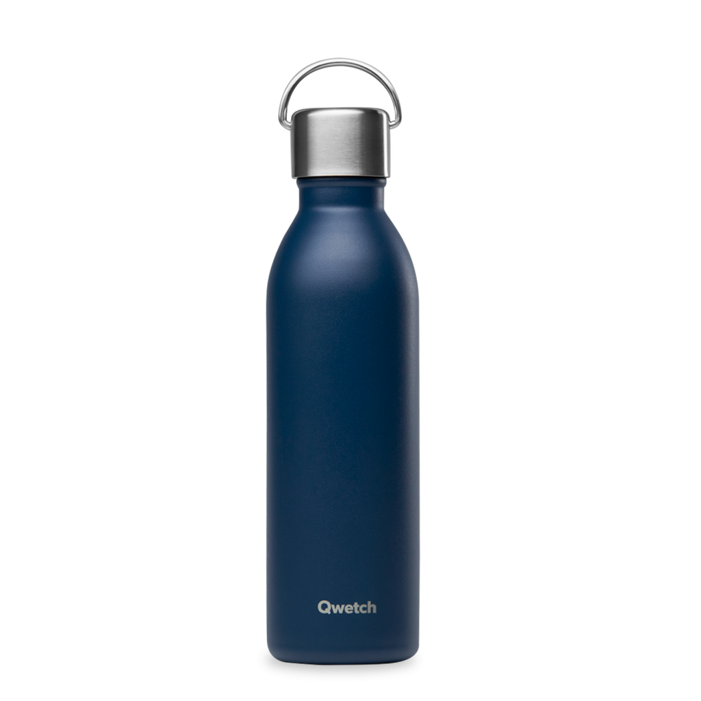 Gourde turquoise inox isotherme 750ml bouchon paille achat vente